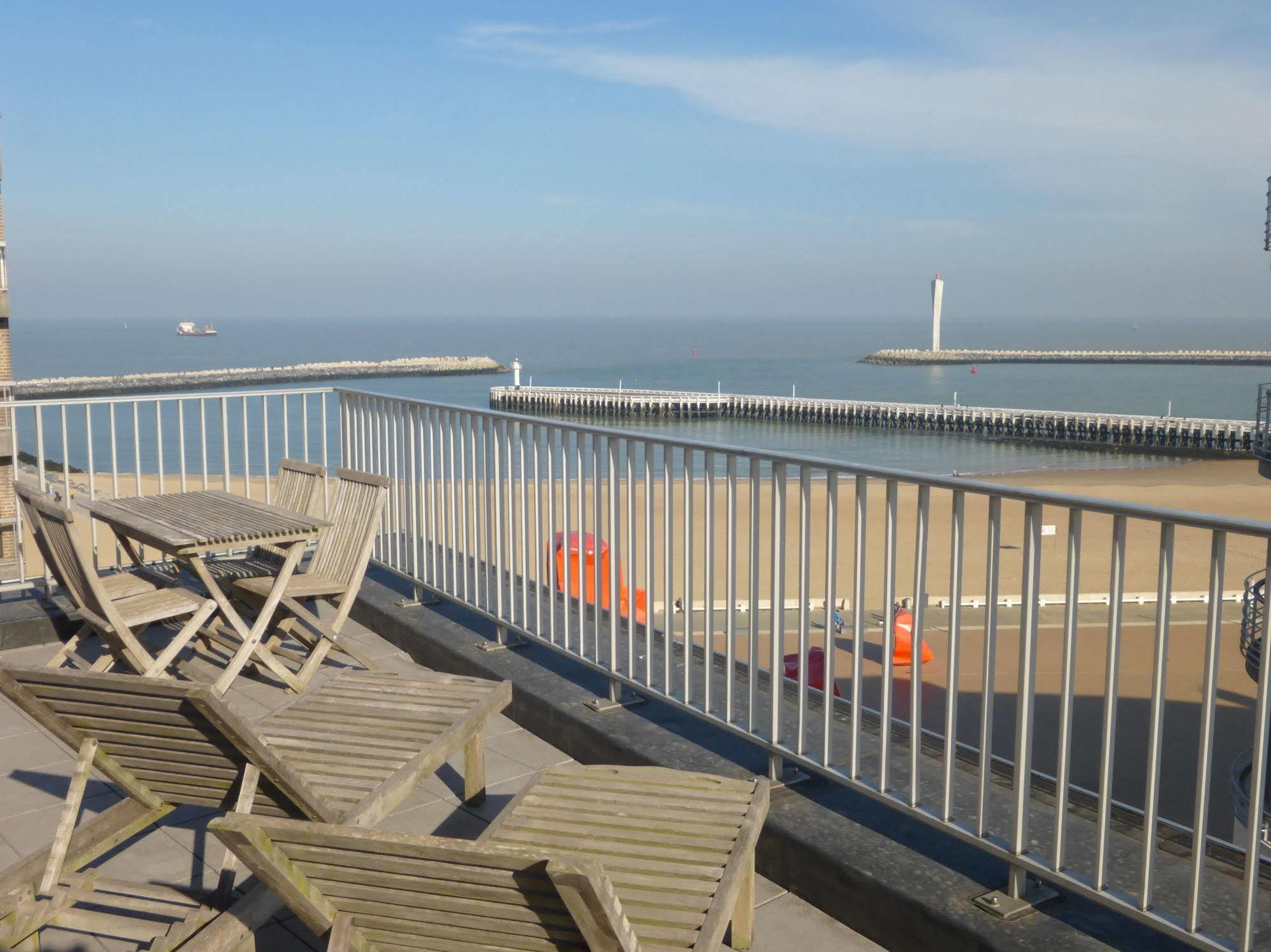 El Mirador Penthouse Paris Apartment ออสเทนด์ ภายนอก รูปภาพ